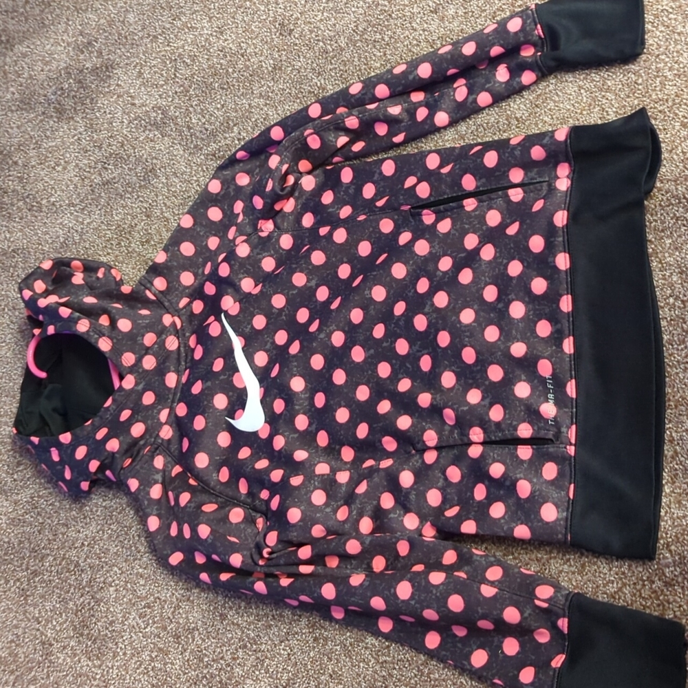 Nike polka dot sweatshirt